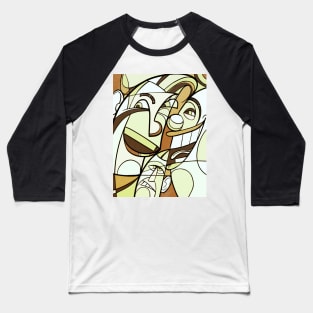 portrait cubism Baseball T-Shirt